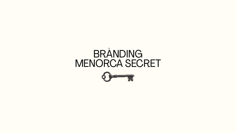 Menorca Secret - portada del caso de branding