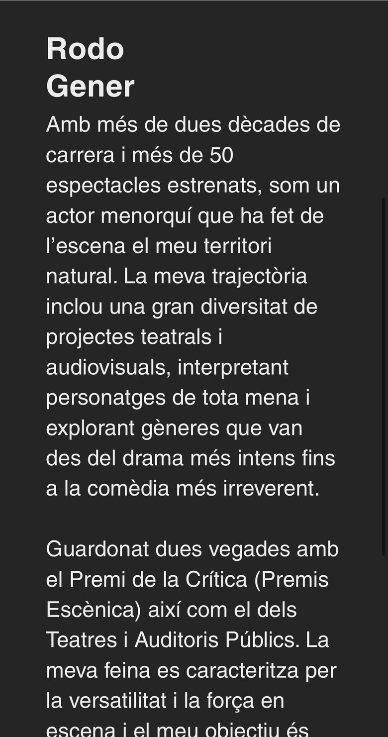 Rodo Gener - vista móvil 3